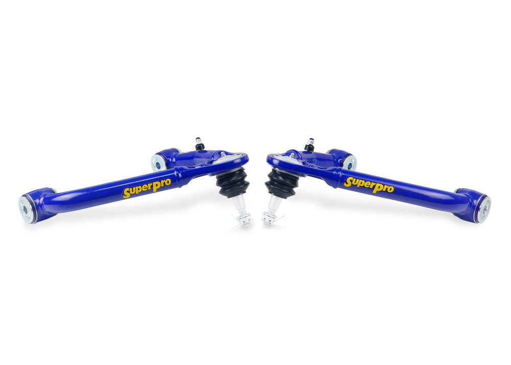 TRC6650 SuperPro Front Fixed Offset Upper Control Arm Kit to suit Chevy Silverado 1500 4x4 & GMC Sierra 1500 4x4 2009-2018 | Genuine SuperPro Suspension Component
