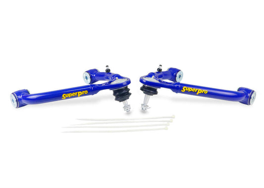 TRC6651 SuperPro Front Fixed Offset Upper Control Arm Kit to suit Chevy Silverado 1500 4x4 & GMC Sierra 1500 4x4 2009-2018 | Genuine SuperPro Suspension Component
