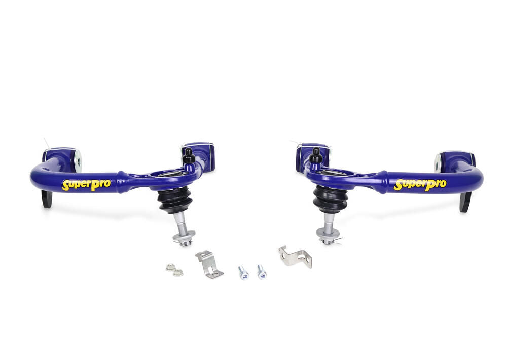 TRC6715 SuperPro Front Fixed Offset Upper Control Arm Kit including Ball Joints to Suit Toyota LandCruiser Prado 250 | Genuine SuperPro Suspension Component