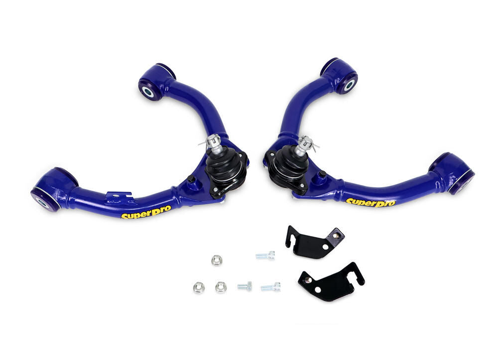 TRC6730 SuperPro Front Fixed Offset Upper Control Arm Kit including Ball Joints to suit Mitsubishi Pajero 2000-2022 - NM, NP, NS, NT, NW, NX | Genuine SuperPro Suspension Component - photo 3 of 4