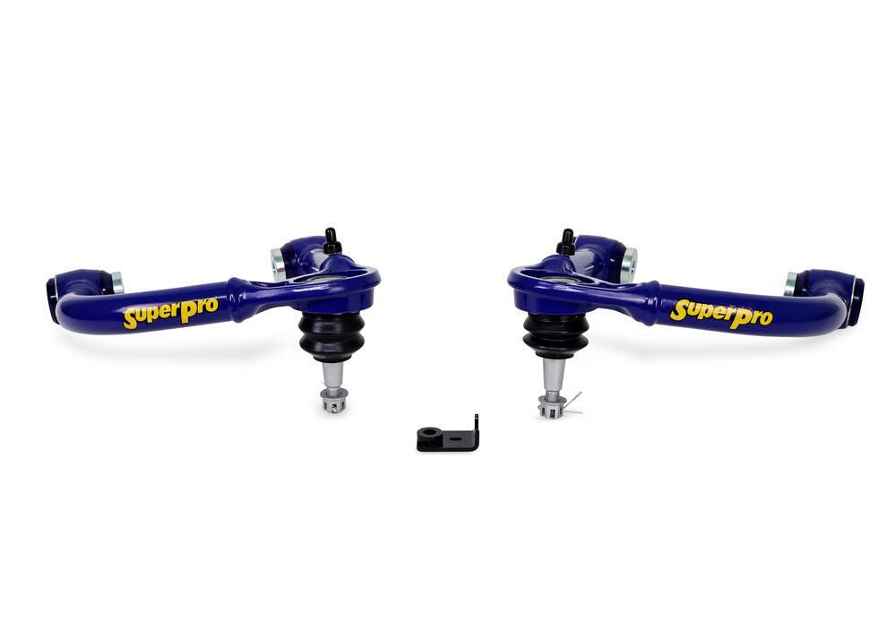 TRC6750 SuperPro Front Fixed Offset Upper Control Arm Assembly including Ball Joints to suit VW Amarok, Ford Everest UB / P704 and Ranger PY / P703 4x4 with A | Genuine SuperPro Suspension Component