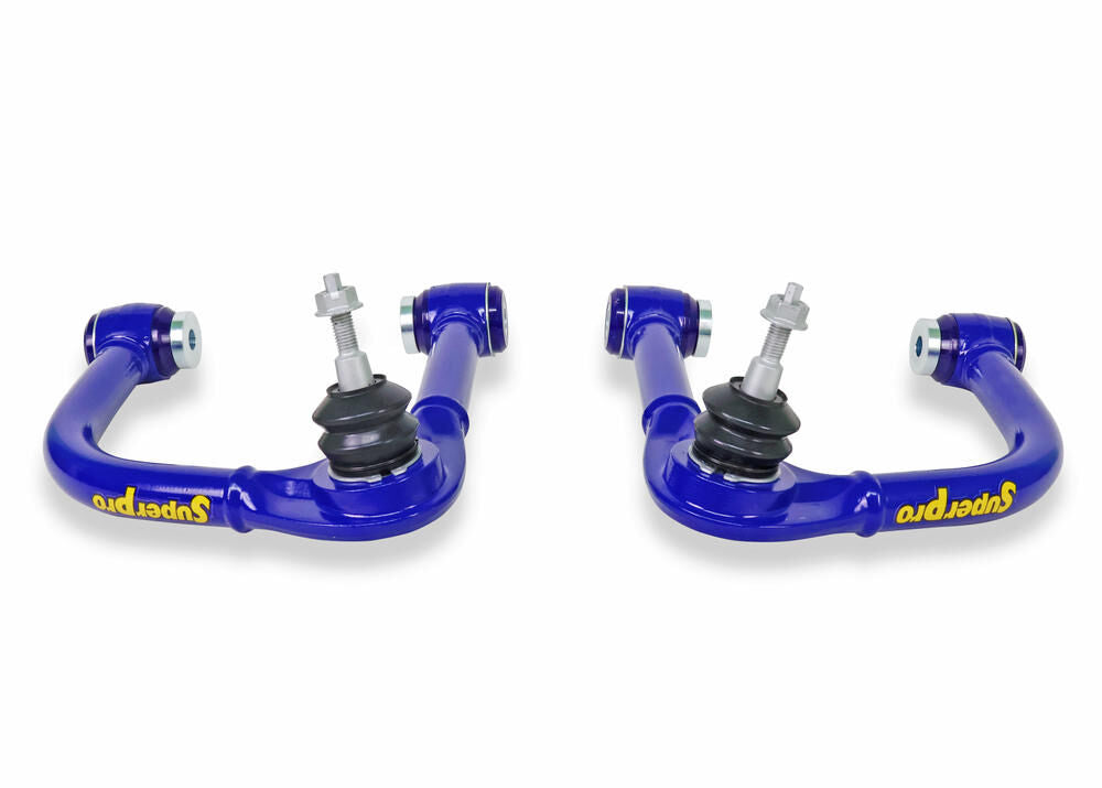 TRC6751 SuperPro Front Fixed Offset Upper Control Arm Assembly including Ball Joints to suit Ford Ranger PY / P703 4x4 with Steel Steering Knuckles | Genuine SuperPro Suspension Component