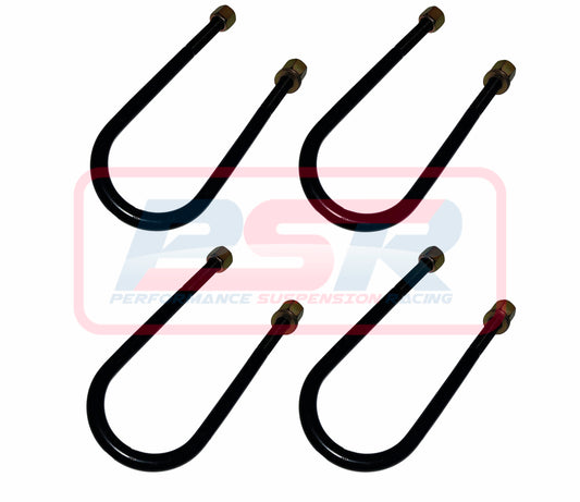UB416-SET PSR U-Bolt Round Top M14 x 83 x 230 F2 - Set of Four | Genuine PSR Leaf Spring Hardware