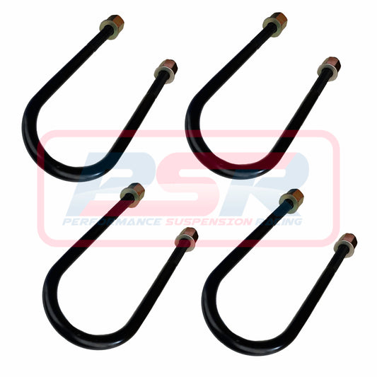 UB453-1-SET PSR U-Bolt Round Top M14 x 83 x 215 F2 - Set of Four | Genuine PSR Leaf Spring Hardware