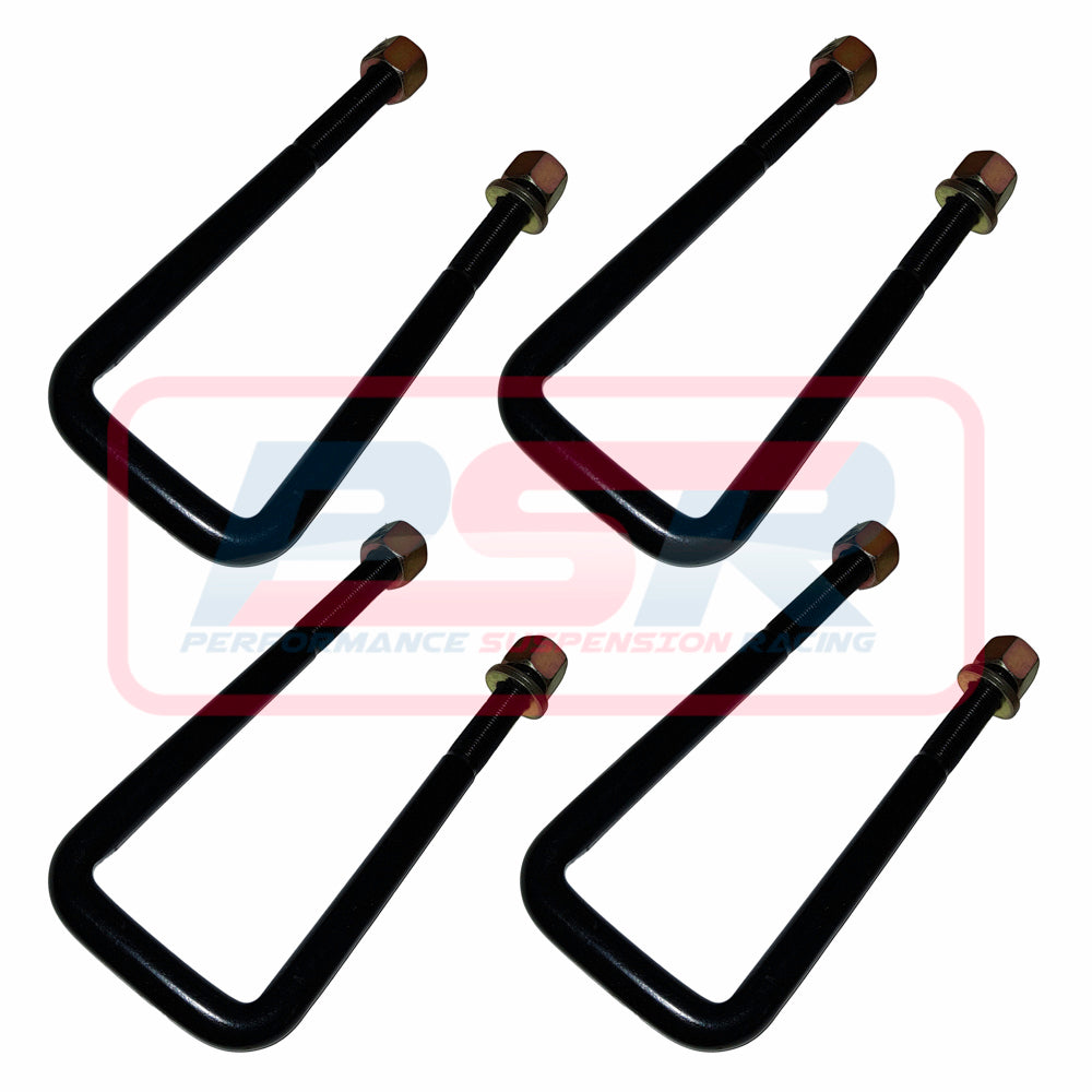 UB453-2-SET PSR U-Bolt Square Top M14 x 62 x 180 - Set of Four | Genuine PSR Leaf Spring Hardware
