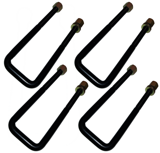 UB457-1-SET PSR U-Bolt Square Top M14 x 66 x 200 - Set of Four | Genuine PSR Leaf Spring Hardware