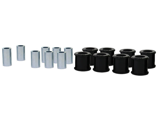 W0595 Whiteline Rear Control Arm Lower Front and Rear - Arm Bushing Service Kit to Suit Whiteline KTA108, KTA109 and KTA123 | Genuine Whiteline Suspension Component
