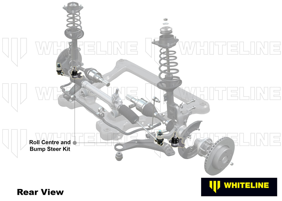 W0907 Whiteline Front Roll Centre/Bump Steer - Correction Service Kit to Suit Whiteline KCA313 | Genuine Whiteline Suspension Component - photo 3 of 5
