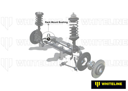 W13149 Whiteline Front Steering Rack and Pinion - Mount Bushing Kit to Suit Holden Commodore VE and HSV | Genuine Whiteline Suspension Component - photo 2 of 5