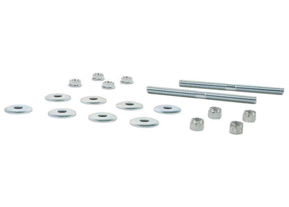 W21806 Whiteline Universal Sway Bar Link - Treaded Rod and Bushings - 140mm Without Bushings | Genuine Whiteline Suspension Component