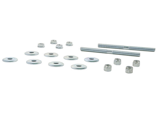W21806 Whiteline Universal Sway Bar Link - Treaded Rod and Bushings - 140mm Without Bushings | Genuine Whiteline Suspension Component