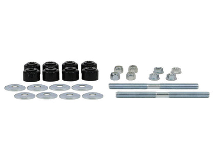 W21806S Whiteline Universal Sway Bar Link - Treaded Rod and Bushings style - 140mm With Bushings | Genuine Whiteline Suspension Component - photo 2 of 3