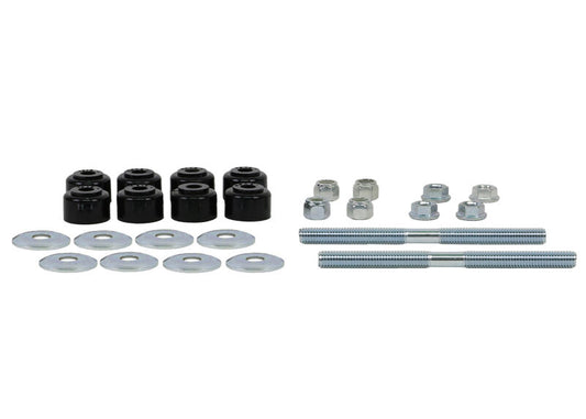 W21806S Whiteline Universal Sway Bar Link - Treaded Rod and Bushings style - 140mm With Bushings | Genuine Whiteline Suspension Component - photo 2 of 3