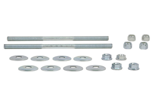 W21808 Whiteline Universal Sway Bar Link - Treaded Rod and Bushings style - 202mm Without Bushings | Genuine Whiteline Suspension Component - photo 2 of 3