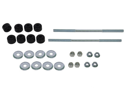 W21809S Whiteline Universal Sway Bar Link - Treaded Rod and Bushings style - 240mm With Bushings | Genuine Whiteline Suspension Component - photo 3 of 3