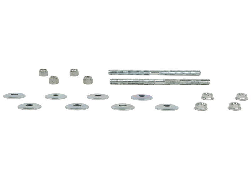 W21810 Whiteline Universal Sway Bar Link - Treaded Rod and Bushings style - 280mm Without Bushings | Genuine Whiteline Suspension Component - photo 2 of 3
