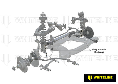 W21865 Whiteline Front Sway Bar Link - Bushing Kit to Suit | Genuine Whiteline Suspension Component - photo 2 of 6