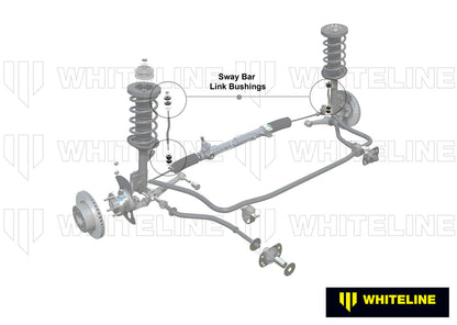 W21999A Whiteline Front Sway Bar Link - Bushing Kit to Suit Holden Commodore VN-VX and HSV | Genuine Whiteline Suspension Component - photo 2 of 5