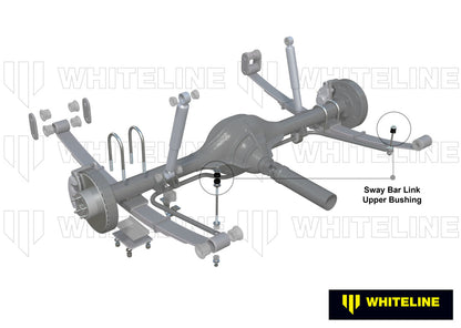 W22171 Whiteline Sway Bar Link - Upper Bushing Kit to Suit Ford F100, F250, F350 and Bronco | Genuine Whiteline Suspension Component - photo 2 of 6