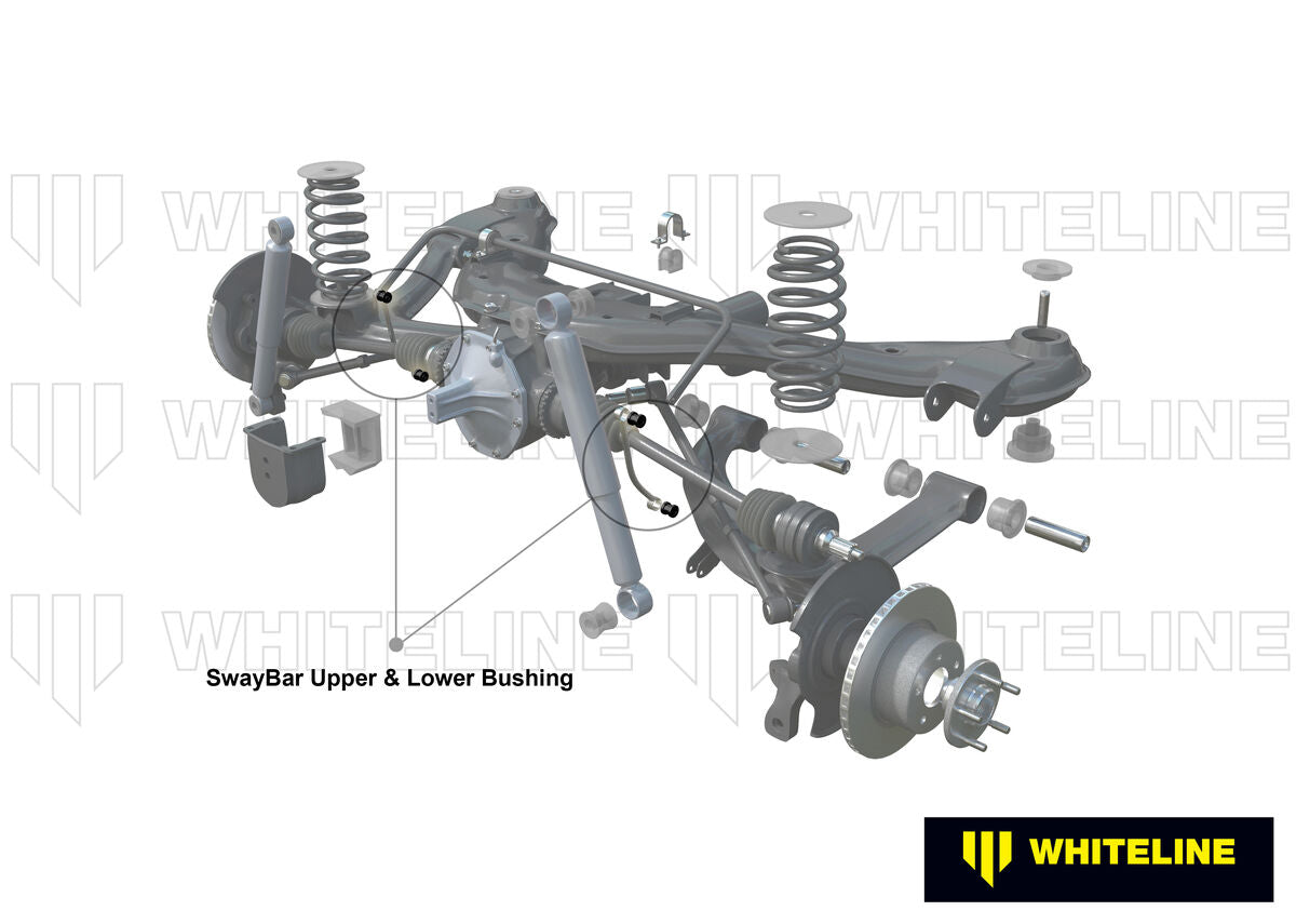 W23034 Whiteline Rear Sway Bar Link - Bushing Kit to Suit Holden Commodore VN-VX and HSV | Genuine Whiteline Suspension Component - photo 2 of 6