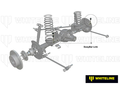 W23440 Whiteline Rear Sway Bar Link to Suit Toyota FJ Cruiser and Prado | Genuine Whiteline Suspension Component - photo 2 of 4
