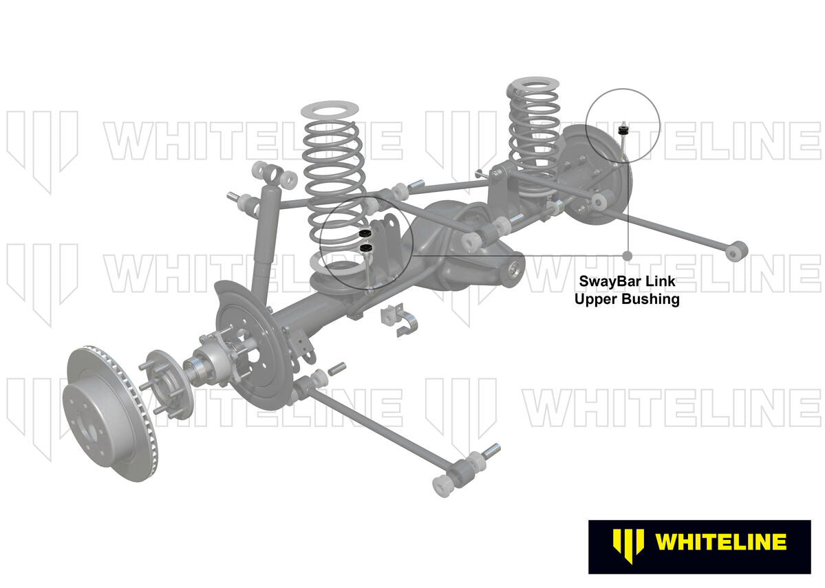 W23457 Whiteline Front Sway Bar Link - Upper Bushing Kit to Suit Jeep Cherokee XJ | Genuine Whiteline Suspension Component - photo 2 of 5