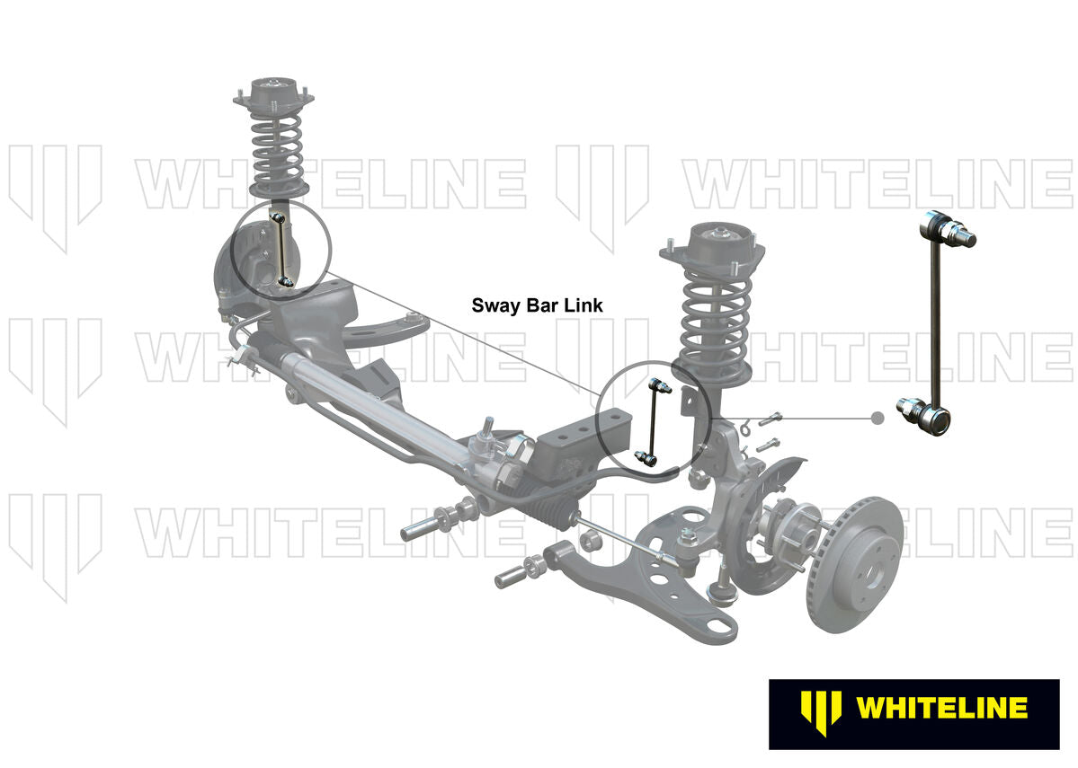 W23603 Whiteline Front Sway Bar Link to Suit Hyundai I30 and Kia Cerato | Genuine Whiteline Suspension Component - photo 2 of 4