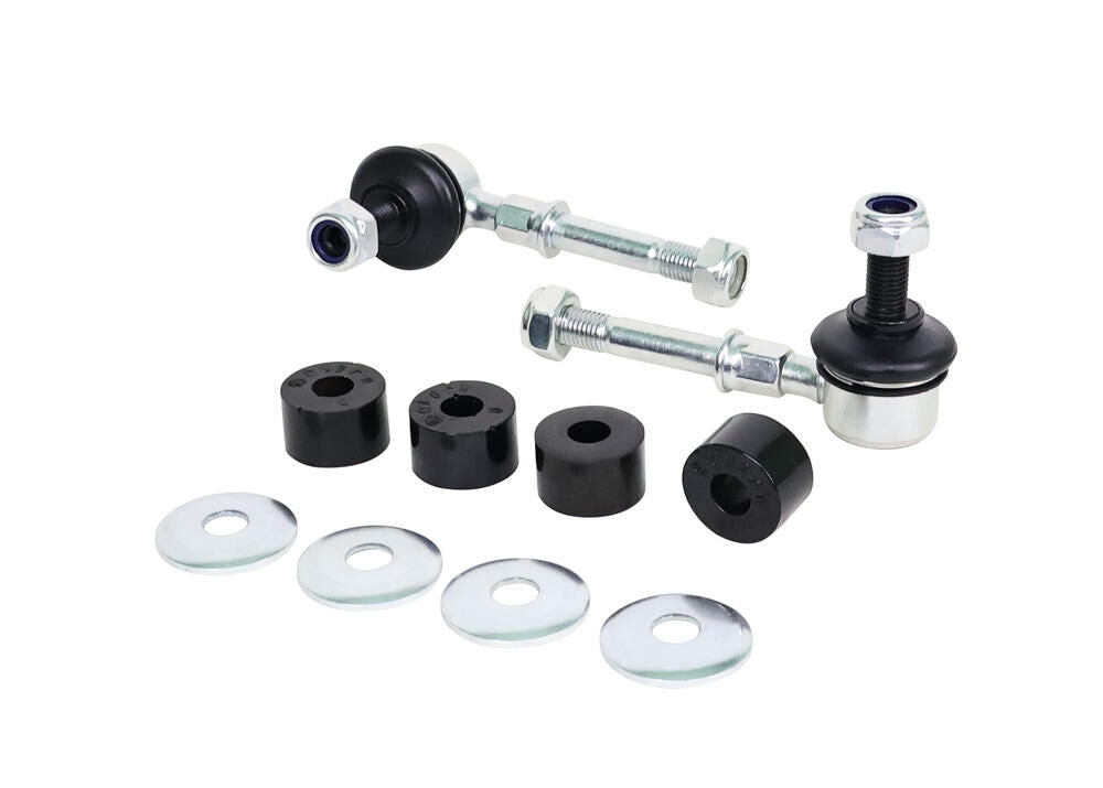 W23704 Whiteline Front Sway Bar Link to Suit Hyundai Sonata, Mitsubishi Lancer, Magna and Suzuki Grand Vitara, X-90 | Genuine Whiteline Suspension Component