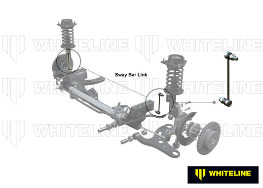 W23709 Whiteline Front Sway Bar Link to Suit Hyundai Accent MC and Kia Rio JB | Genuine Whiteline Suspension Component - photo 2 of 5