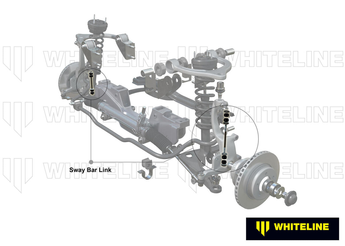 W23737 Whiteline Front Sway Bar Link to Suit Hyundai Grandeur, Sonata and XG | Genuine Whiteline Suspension Component - photo 2 of 5