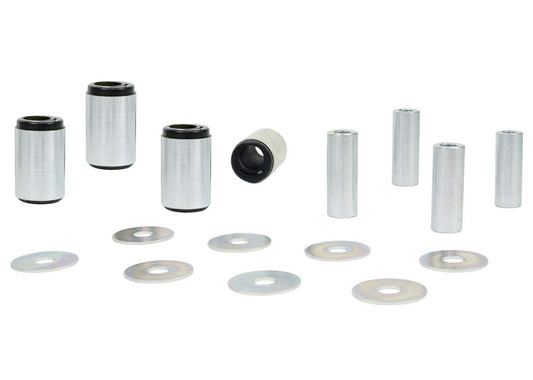 W53273 Whiteline Front Lower Control Arm - Bushing Kit Double Offset to Suit Nissan Navara D40, D23 and Pathfinder R51 | Genuine Whiteline Suspension Component