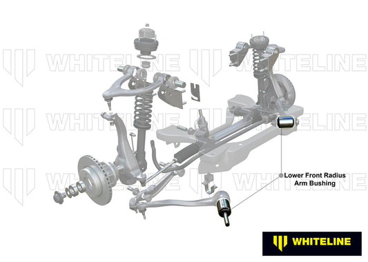 W53477 Whiteline Front Radius Arm Lower - Bushing Kit to Suit Ford Territory SX-SZ and FPV | Genuine Whiteline Suspension Component - photo 2 of 5