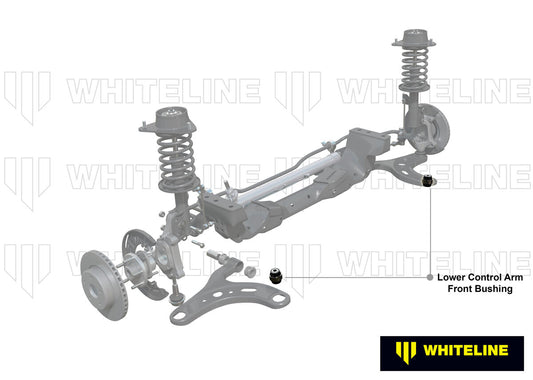 W53629 Whiteline Front Lower Control Arm - Inner Rear Bushing Kit to Suit Hyundai I30, Kona, Veloster and Kia Cerato | Genuine Whiteline Suspension Component - photo 2 of 6