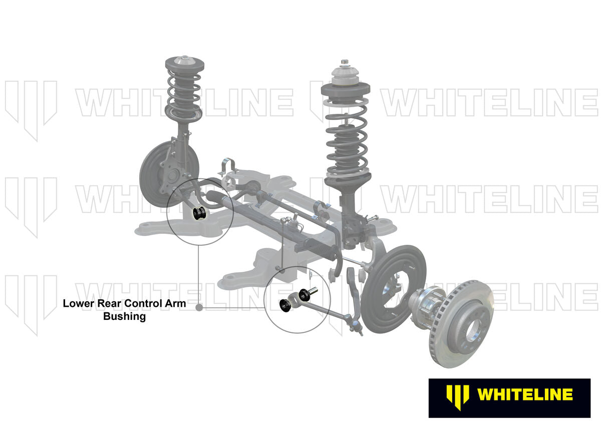 W53643 Whiteline Front Lower Control Arm - Inner Bushing Kit to Suit Lexus GS 300, 400 and 430 | Genuine Whiteline Suspension Component - photo 2 of 5