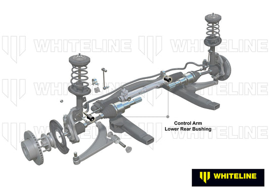 W53660 Whiteline Front Lower Control Arm - Inner Rear Bushing Kit to Suit Audi, Seat, Skoda and Volkswagen MQB Fwd/Awd | Genuine Whiteline Suspension Component - photo 2 of 6