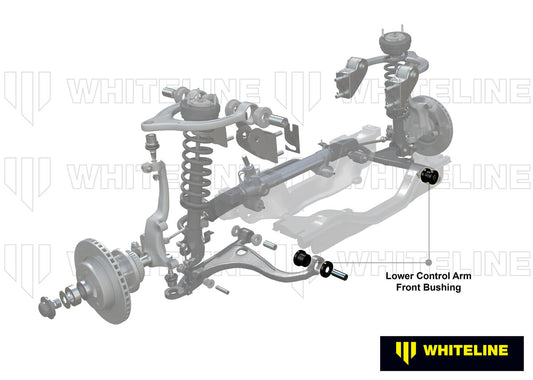 W53662 Whiteline Front Lower Control Arm - Inner Front Bushing Kit to Suit Honda Accord CL, CM | Genuine Whiteline Suspension Component - photo 2 of 5