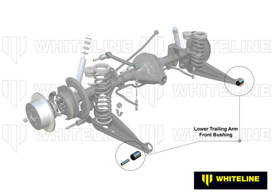 W61024 Whiteline Rear Trailing Arm Lower - Front Bushing Kit to Suit Holden Commodore VB-VS and HSV | Genuine Whiteline Suspension Component - photo 2 of 6