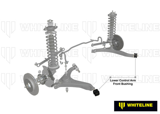 W61460 Whiteline Rear Control Arm Lower - Inner Front Bushing Kit to Suit Holden Barina, Suzuki Cultus and Swift | Genuine Whiteline Suspension Component - photo 2 of 5
