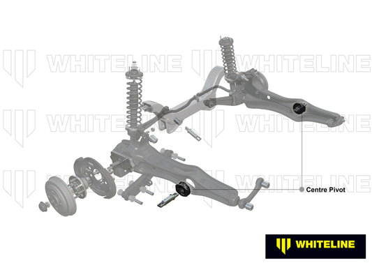 W61509 Whiteline Rear Trailing Arm - Centre Pivot Bushing Kit to Suit Honda Integra DA, DB, DC2 | Genuine Whiteline Suspension Component - photo 2 of 5