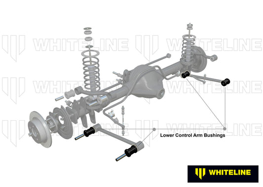 W61788 Whiteline Rear Trailing Arm Lower - Bushing Kit to Suit Ford Falcon/Fairlane EA-AU | Genuine Whiteline Suspension Component - photo 2 of 5