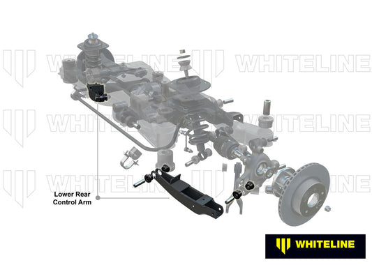 W63400 Whiteline Rear Control Arm - Bushing Kit to Suit BMW 1 Series, 3 Series and X1 | Genuine Whiteline Suspension Component - photo 2 of 6