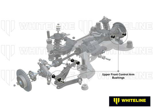 W63403 Whiteline Rear Control Arm Upper Front - Bushing Kit to Suit BMW 1 Series, 3 Series and X1 | Genuine Whiteline Suspension Component - photo 2 of 5