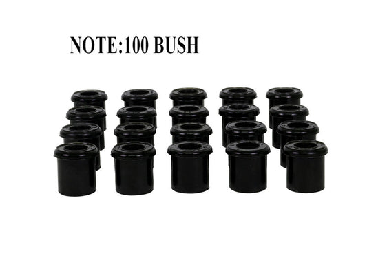 W71021-100 Whiteline Rear Leaf Spring - Bushing Kit Bulk Pack to Suit Holden Colorado, Rodeo, Isuzu D-Max and LDV T60 | Genuine Whiteline Suspension Component - photo 2 of 3