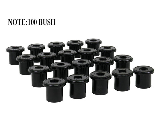 W71042-100 Whiteline Leaf Spring - Bushing Kit - Bulk to Suit Nissan Patrol and Toyota Land Cruiser | Genuine Whiteline Suspension Component