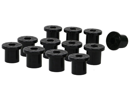 W71042 Whiteline Leaf Spring - Bushing Kit to Suit Nissan Patrol and Toyota Land Cruiser | Genuine Whiteline Suspension Component
