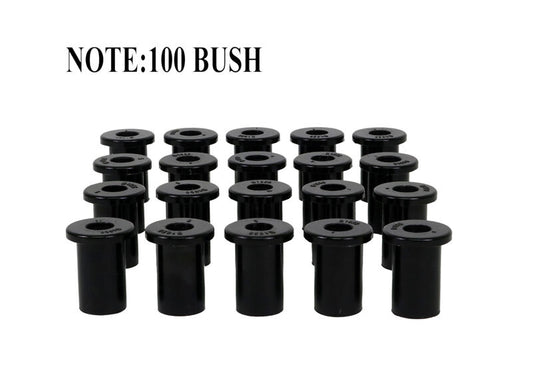 W71050-100 Whiteline Rear Leaf Spring - Shackle Bushing Kit to Suit Mitsubishi Challenger, L300, Pajero and Triton | Genuine Whiteline Suspension Component - photo 2 of 3