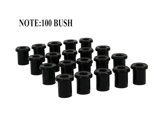 W71056-100 Whiteline Rear Leaf Spring - Bushing Kit - Bulk to Suit Mitsubishi Challenger, L300, Pajero and Triton | Genuine Whiteline Suspension Component