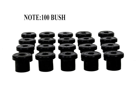 W71078-100 Whiteline Rear Leaf Spring - Rear Eye and Shackle Bushing Kit to Suit Ford Falcon/Fairlane XR-FGX and FPV | Genuine Whiteline Suspension Component - photo 2 of 3