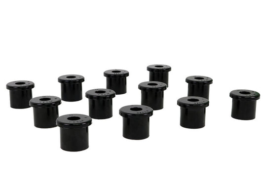 W71084 Whiteline Rear Leaf Spring - Bushing Kit to Suit Toyota Land Cruiser 70 Series | Genuine Whiteline Suspension Component