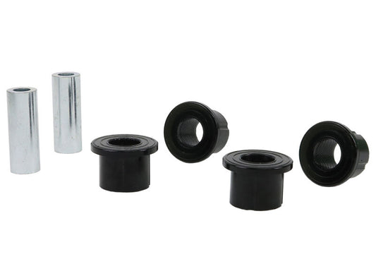 W73250 Whiteline Rear Leaf Spring - Front Eye Bushing Kit to Suit Nissan Navara D40 and D23 2wd/4wd | Genuine Whiteline Suspension Component